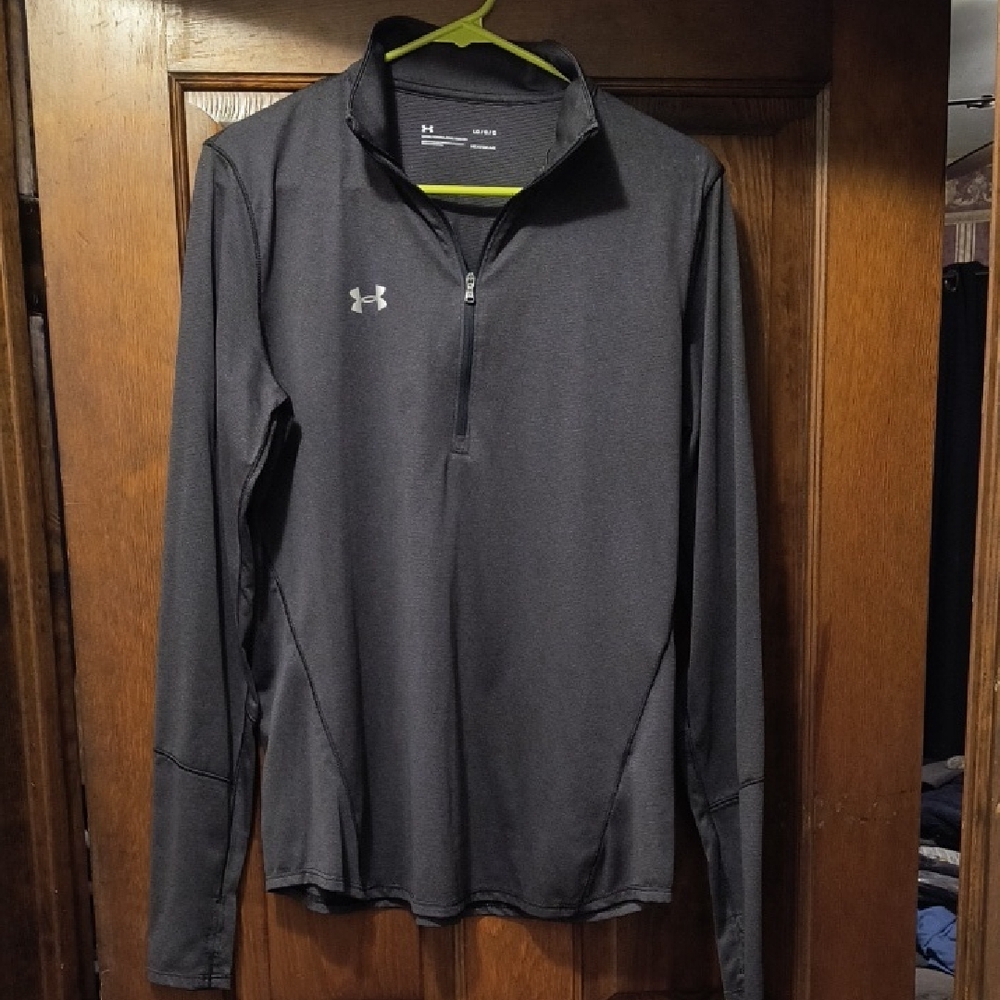 Under Armour Charcoal Quarter-Zip Top